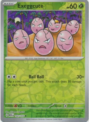 exeggcute rh nm ing s&v