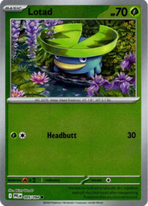 lotad rh nm ing pf