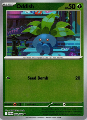 oddish rh nm ing pf