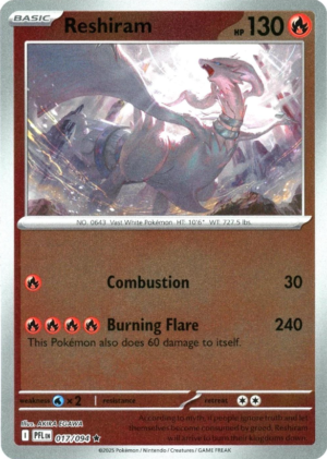 reshiram rh nm ing pf
