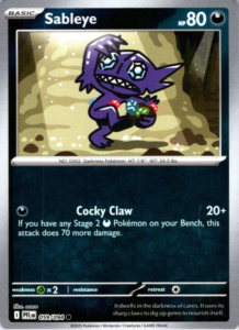 sableye rh nm ing pf