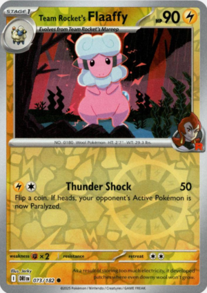 team rocket´s flaaffy rh nm ing dr