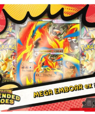 mega evolution: ascended heroes ascended heroes mega ex box mega emboar