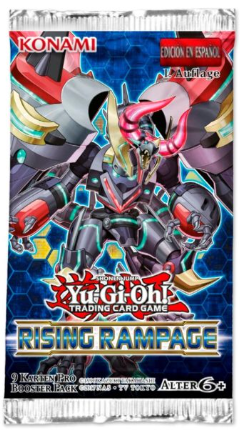 yu gi oh! alzamiento de la devastación booster pack español