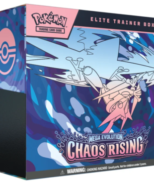 mega evolution chaos rising elite trainer box ingles