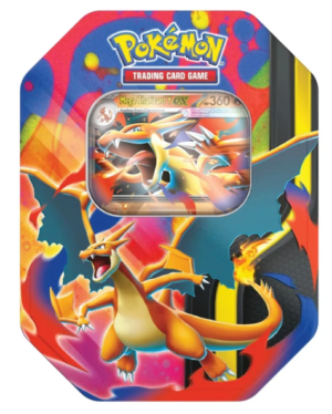 mega charizard y tin inglés