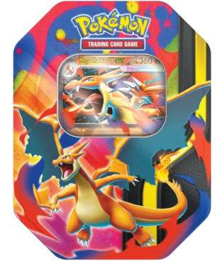 mega charizard y tin inglés