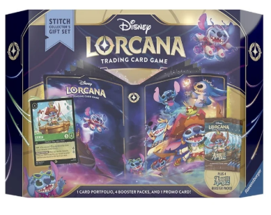 disney lorcana: gift set stitch collector's ingles