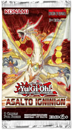 yu gi oh! asalto igninion booster pack español (copia)